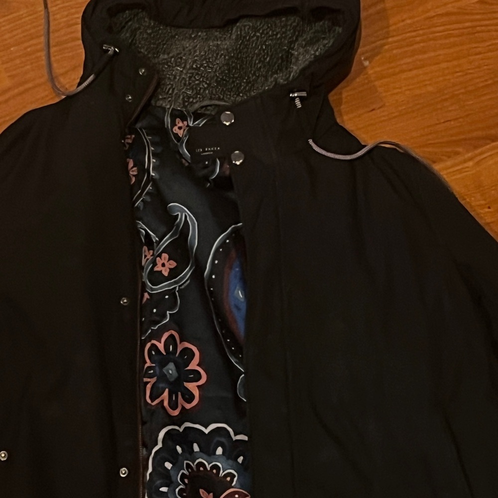 Men’s Black Hooded Jacket